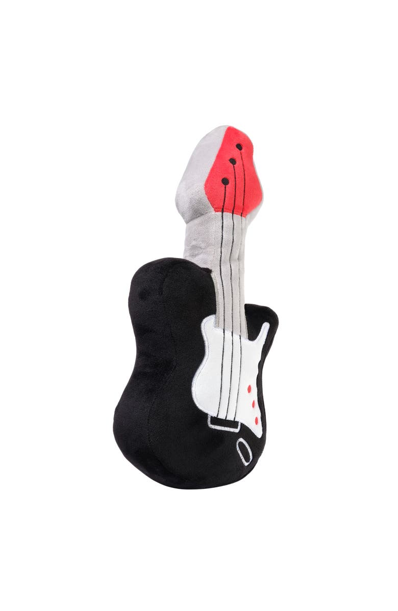 Lambs & Ivy Rock Star Plush Guitar Instrument Stuffed Toy, Alternate, color, Black