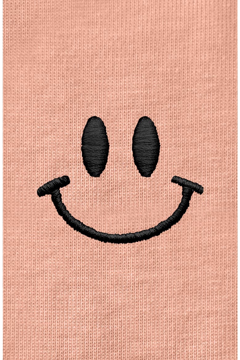 Smile Face Tee, Alternate, color, Terracotta