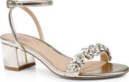 Jewel Badgley Mischka Sawyer Ankle Strap Sandal