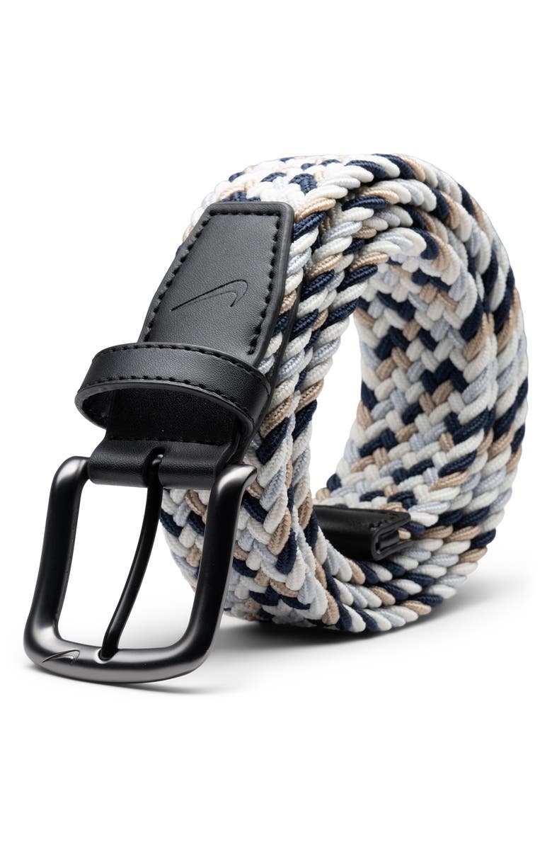 Nike Stretch Woven Belt, Alternate, color, Khaki Multi