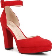 LONDON RAG Inigo Interchangeable Ankle Strap Platform Pump