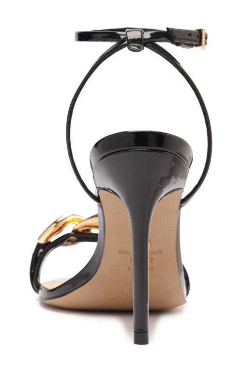Arezzo Vanessa Ankle Strap Sandal In Black