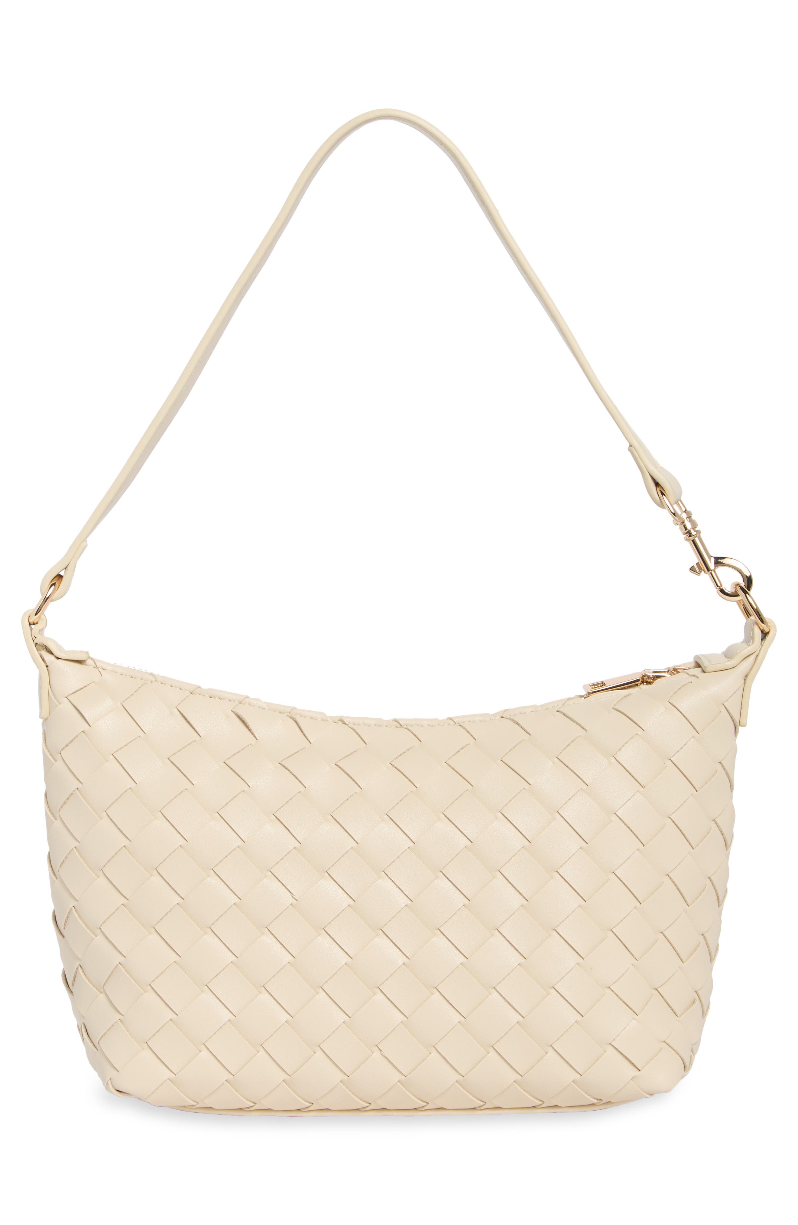 Faux Leather Woven Crossbody Bag, Alternate, color, OATMILK