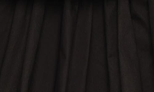 The Lulo Project Release Tiered Ruffle Stretch Cotton Maxi Skirt In Black