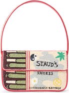 STAUD Tommy Beaded Shoulder Bag