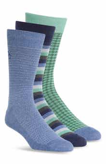 Original Penguin Gaston Crew Socks - Pack of 3