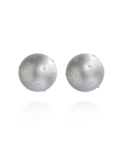 Gaia Crystal Mini Earrings