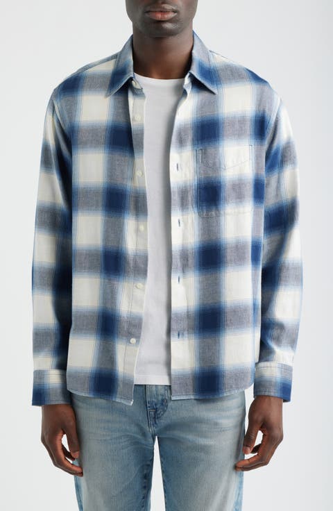 Teamkit Flannel Button-Up Work Shirt