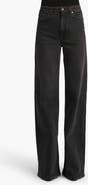 Khaite Dane High Waist Wide Leg Jeans
