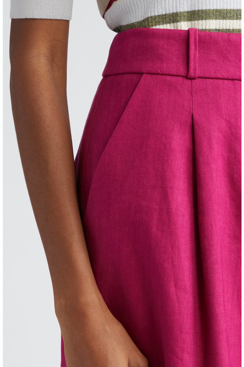 Noemi Linen Blend Shorts, Alternate, color, WILDBERRY