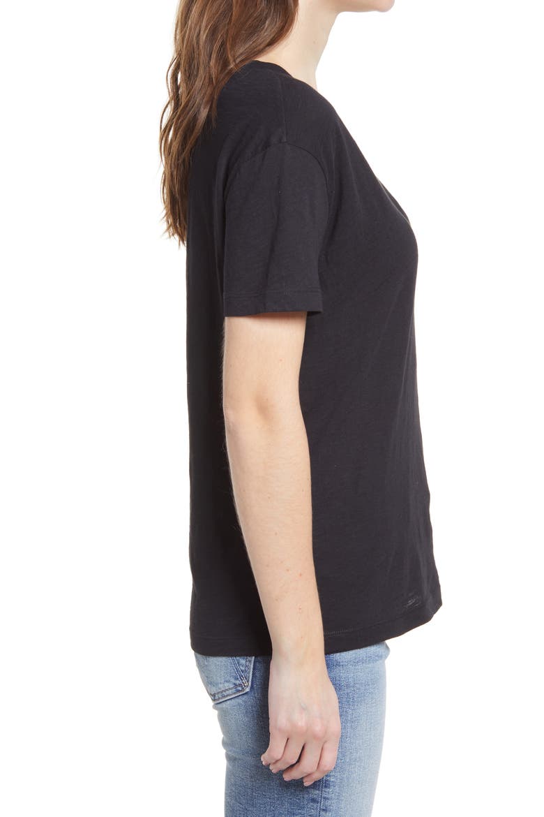 Easy Short Sleeve T-Shirt, Alternate, color, BLACK