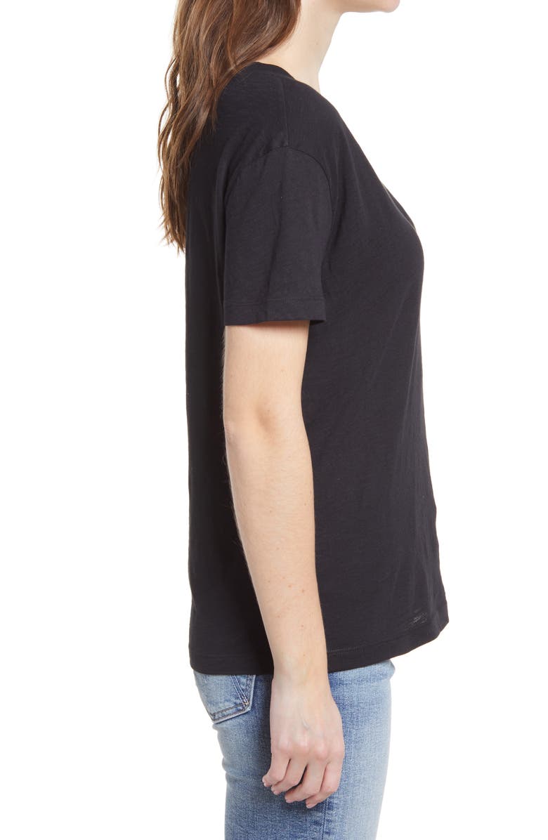 Caslon<sup>®</sup> Easy Short Sleeve T-Shirt, Alternate, color, 