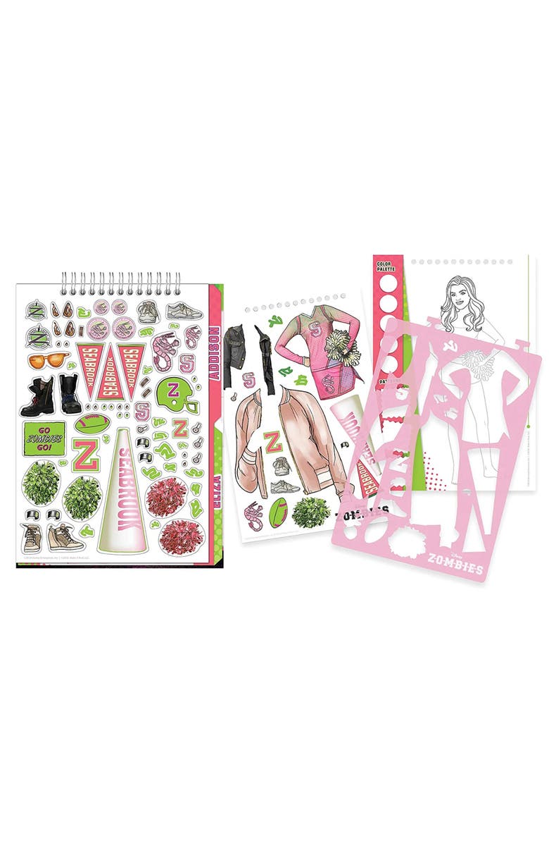 Disney Zombie Make It Real Disney Zombie Sketchbook, Alternate, color, Multicolored