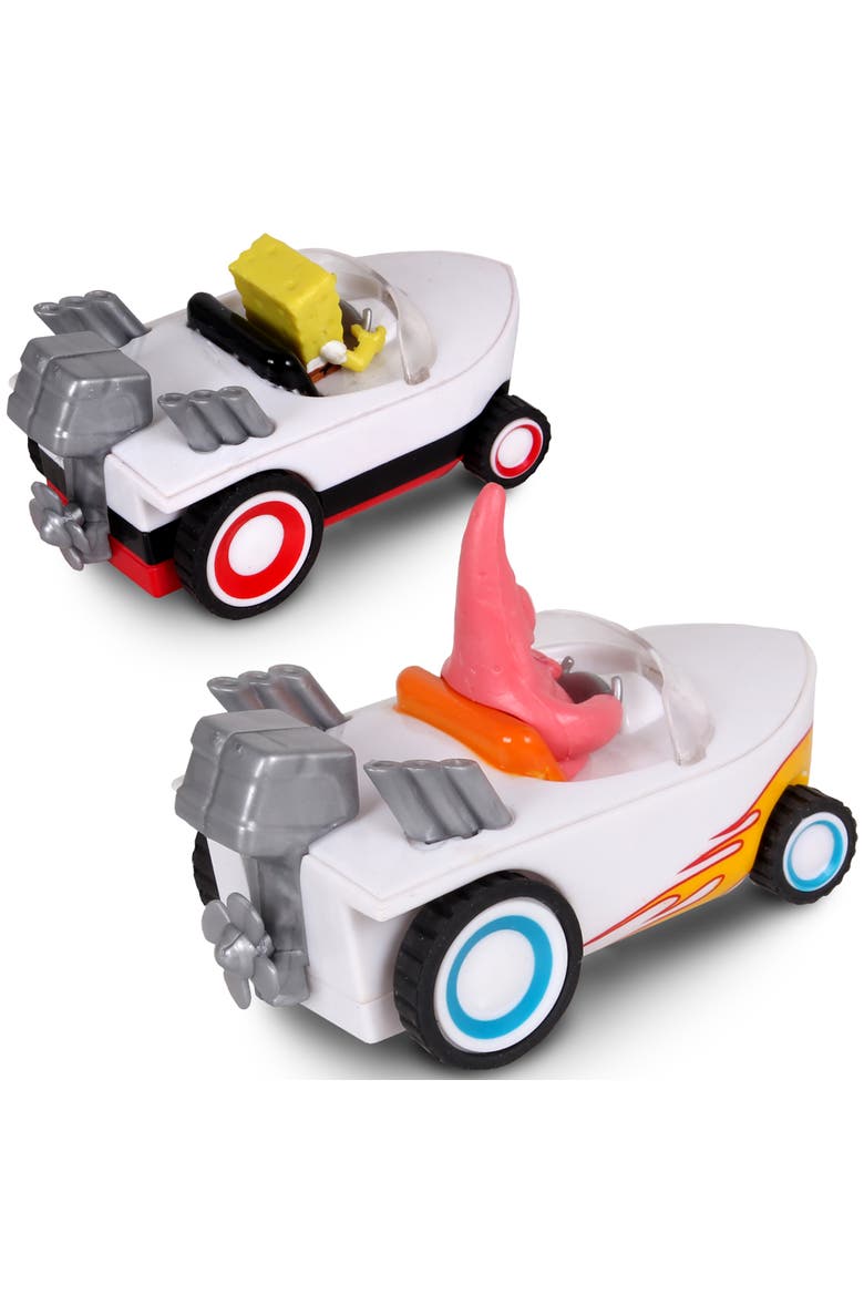 SpongeBob Squarepants Super Slot Car Race Set, Ages 6+, Alternate, color, Multicolored