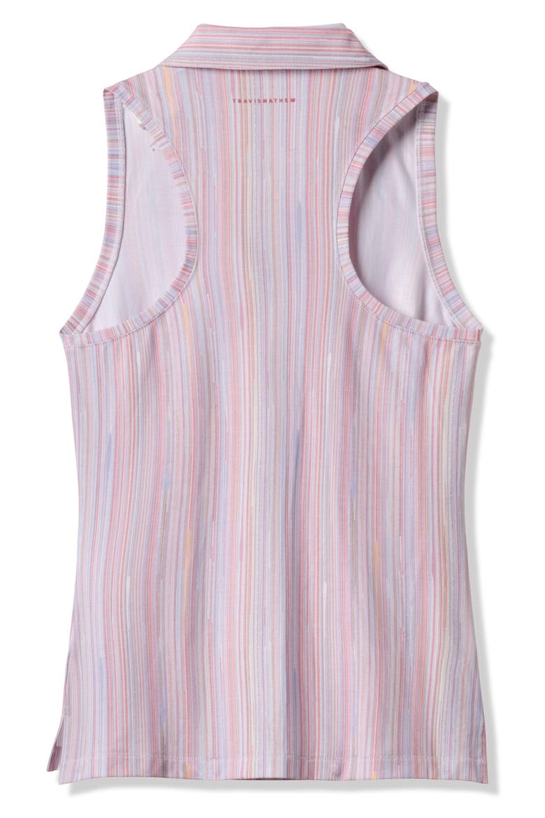 Featherweight Active Racerback Polo, Alternate, color, FOXGLOVE MULTI