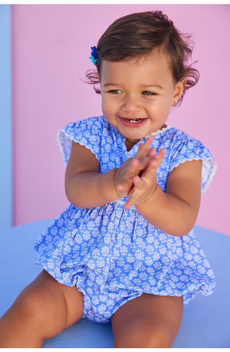 BISBY Kids' Positano Bubble, Alternate, color, Periwinkle Block Print