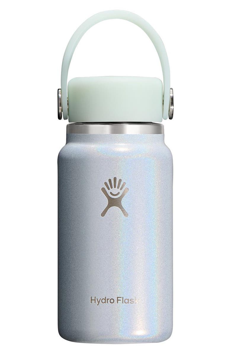 Hydro Flask 6.7-Ounce Micro Hydro Water Bottle, Main, color, Glimmer Blue