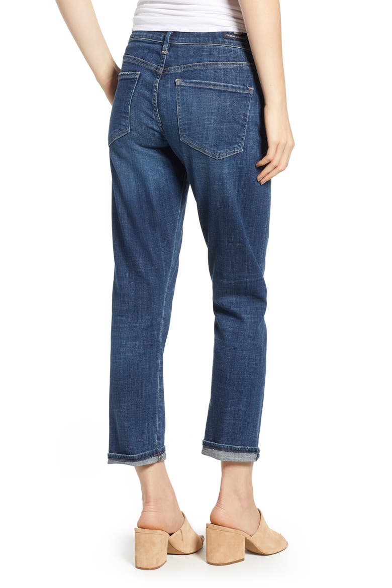 Emerson Slim Boyfriend Jeans, Alternate, color, JOURNEY