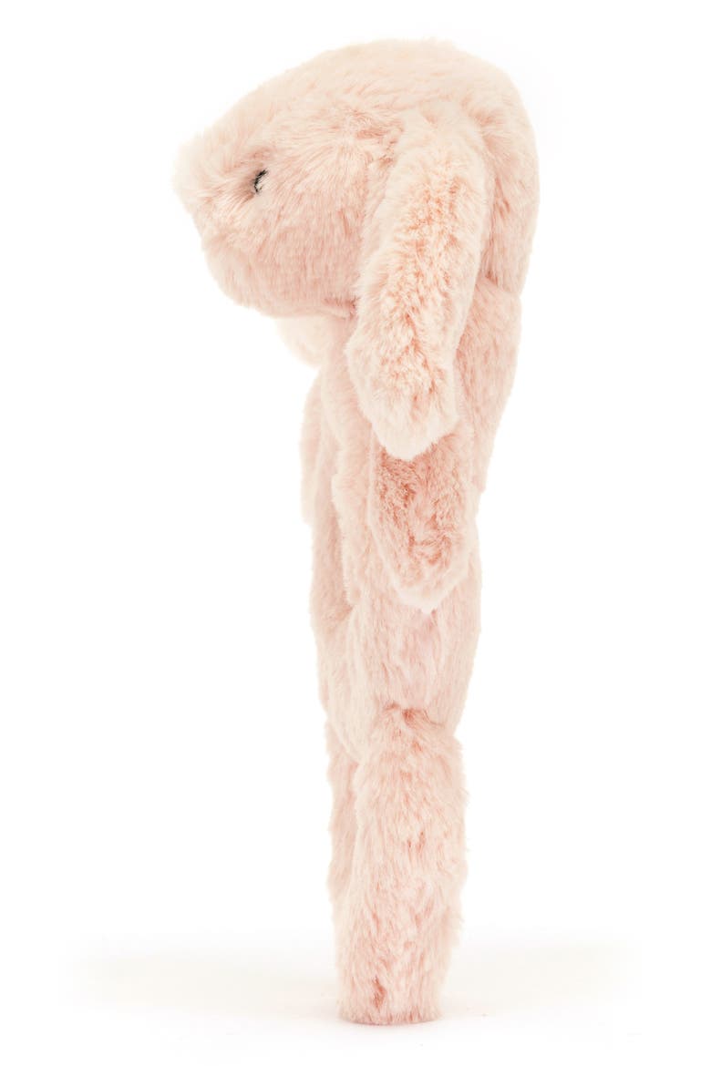 Bashful Bunny 7-Inch Ring Rattle, Alternate, color, PINK