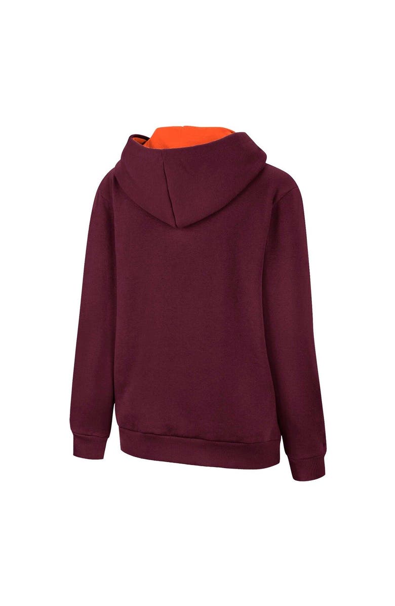 COLOSSEUM Youth Colosseum Maroon Virginia Tech Hokies Lead Guitarists Pullover Hoodie, Alternate, color, 