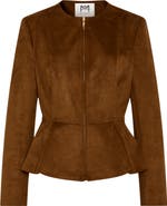 Milly Reina Faux Suede Jacket