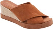 André Assous Filo Sole Motion Espadrille Wedge Slide Sandal