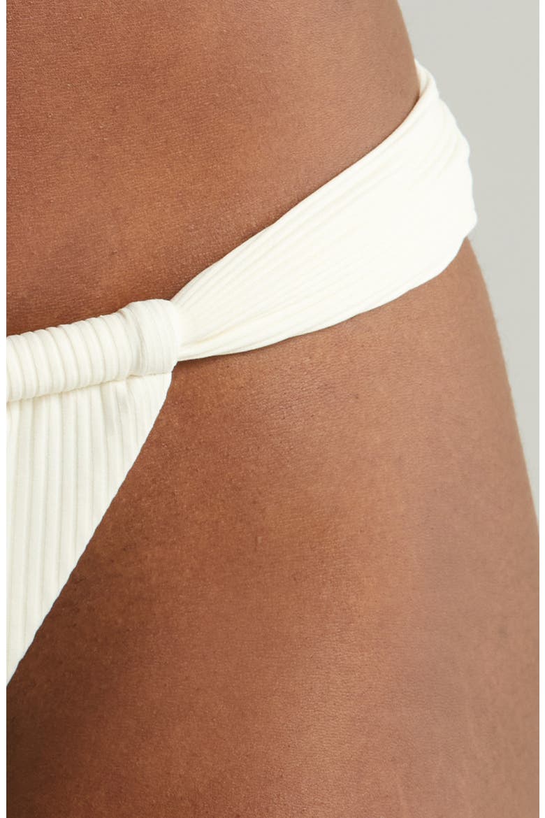 Sandra Rib Bikini Bottoms, Alternate, color, CREAM RIB
