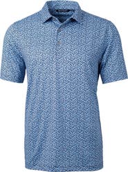 Cutter & Buck Magnolia Scatter Print Performance Polo