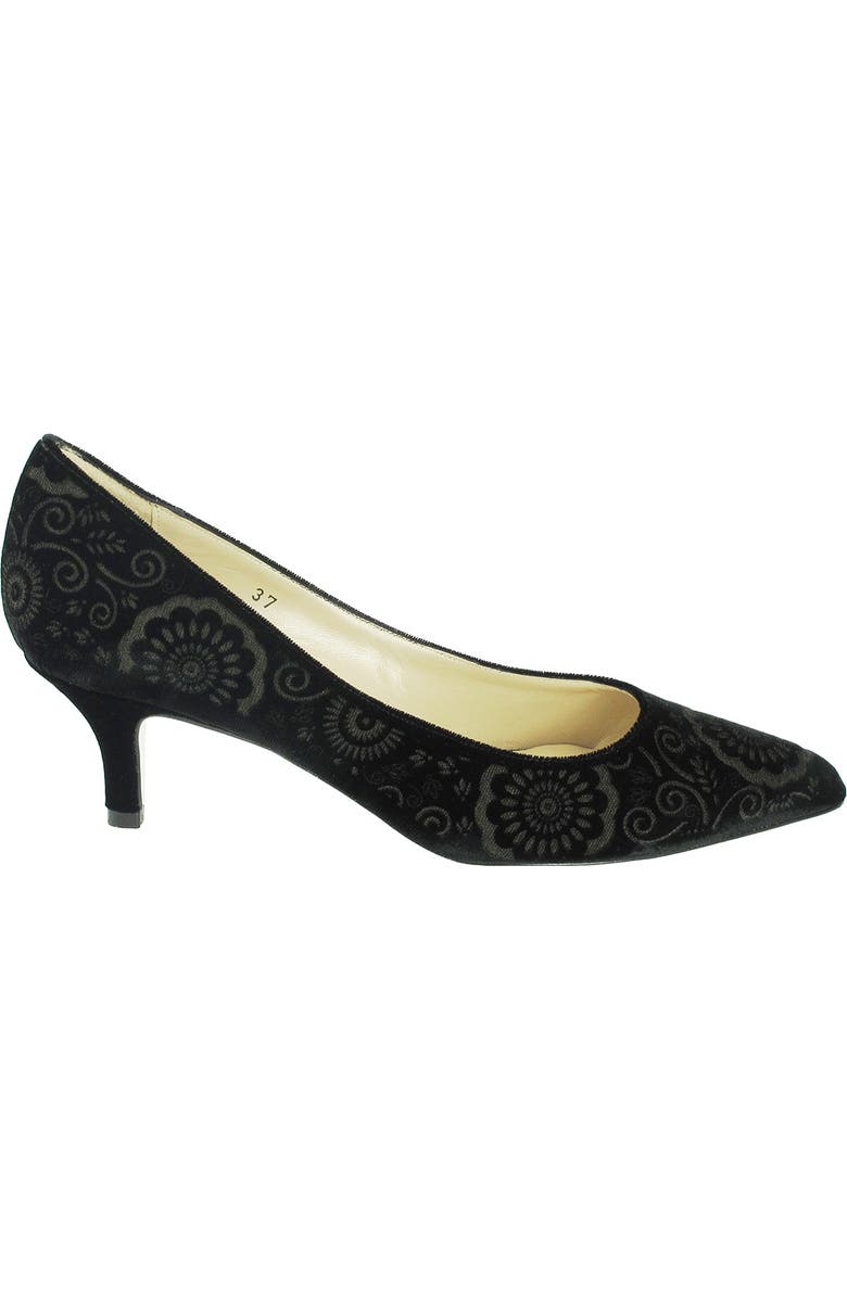 Ron White Marium Laser Cut Velvet Pump, Main, color,