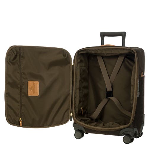 Bric's Life 21" Carry-on Compound Spinner In Green