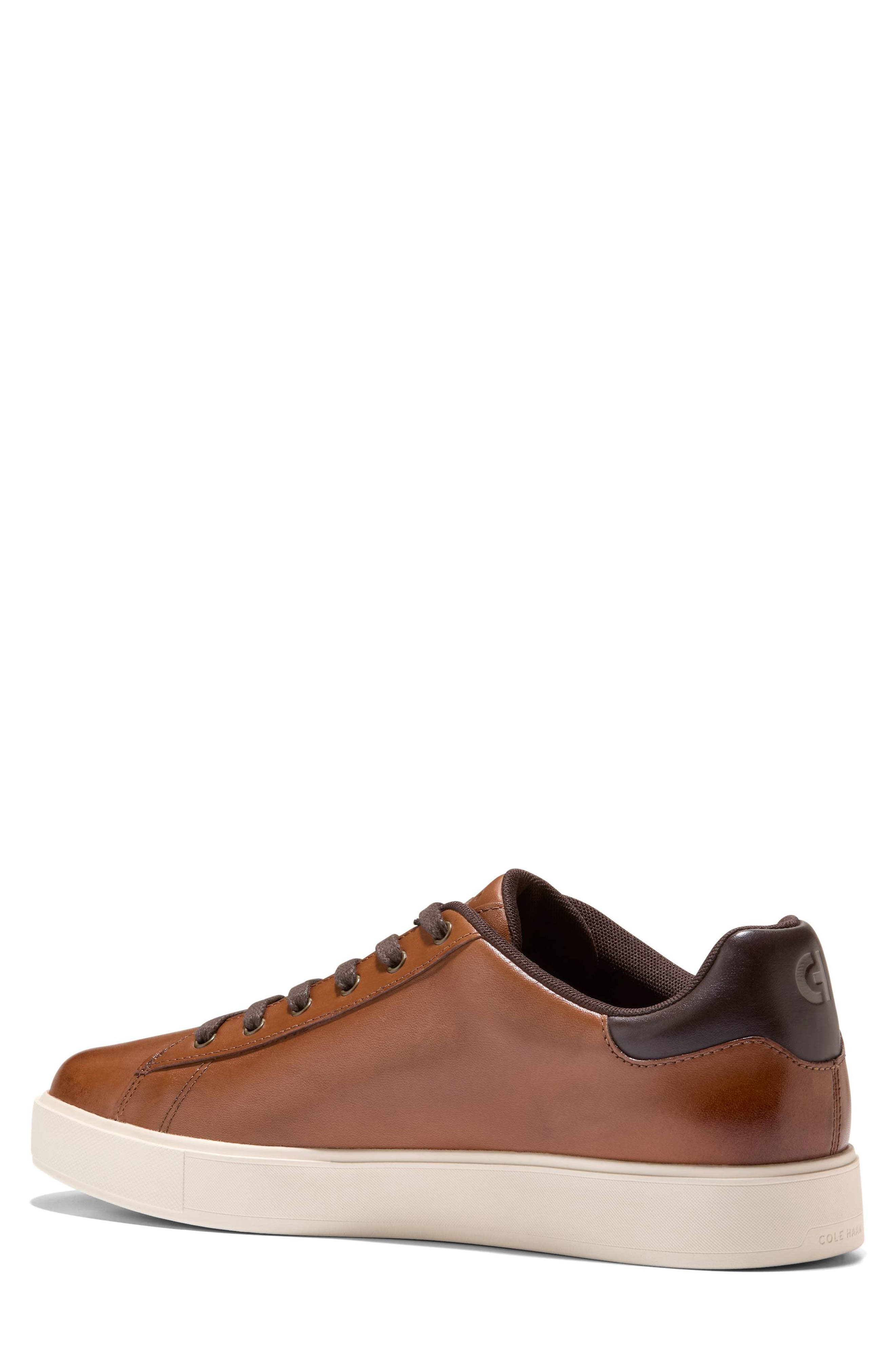 GrandPro Luxe LTT Sneaker, Alternate, color, BRITISH TAN / DK CHOCOLATE