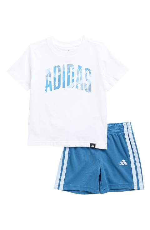 Kids' Logo Graphic T-Shirt & Shorts Set (Toddler)