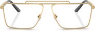 Versace 59mm Rectangular Optical Glasses