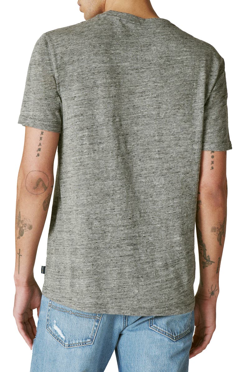Lucky Brand Linen Pocket Crewneck T-Shirt, Alternate, color, 