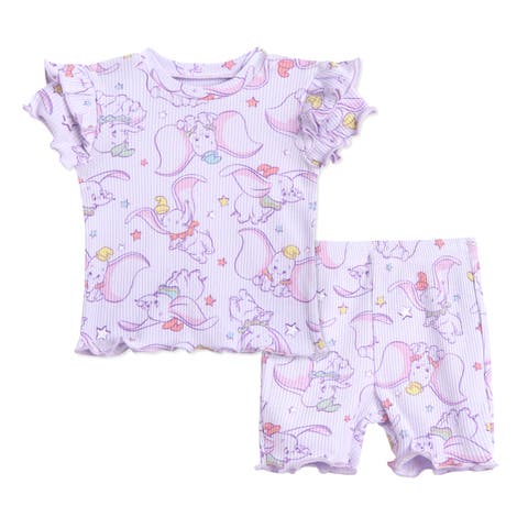 Dumbo 2-Piece T-Shirt and Bike Shorts Set