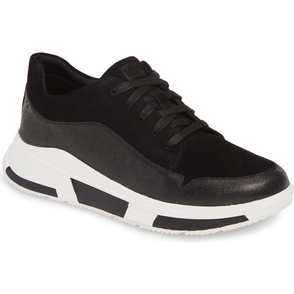Fitflop Freya Sneaker In Black Suede