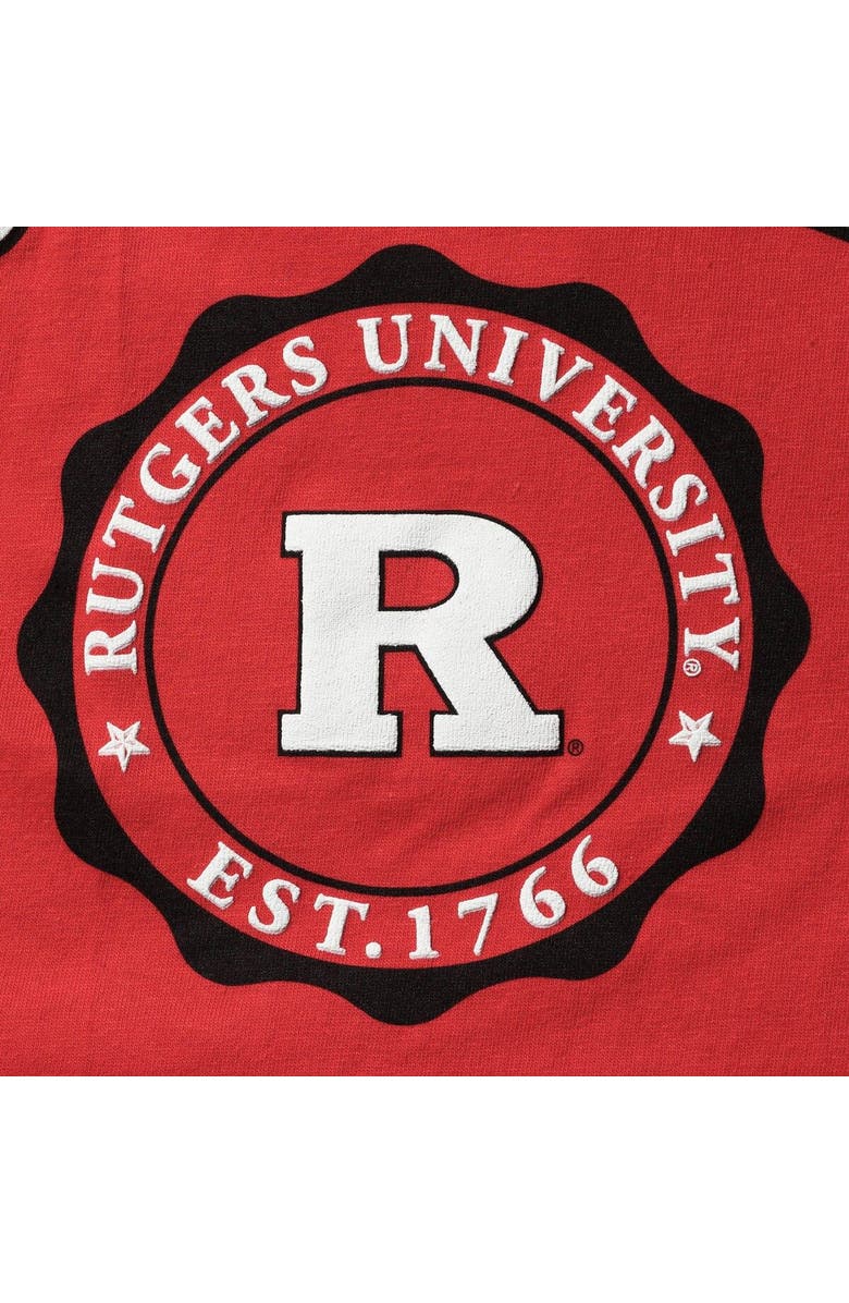 PRESSBOX Women's Pressbox Scarlet Rutgers Scarlet Knights Edith Long Sleeve T-Shirt, Alternate, color, Scarlet