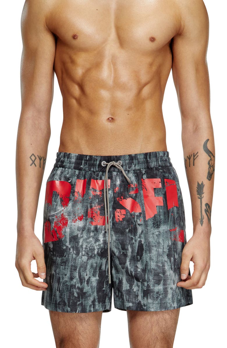 DIESEL<sup>®</sup> Rio-41-D-Pop Boxer Swim Trunks, Alternate, color,
