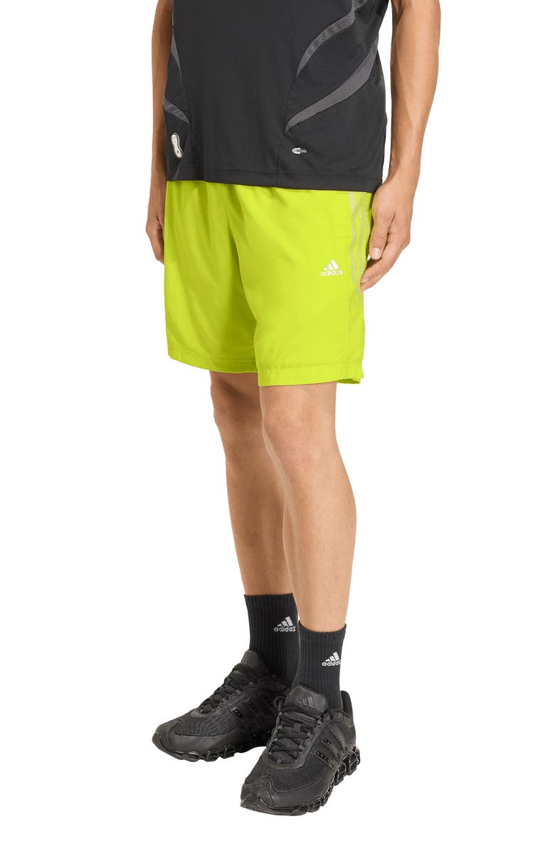 adidas Lightweight Regular Fit Drawstring Shorts, Main, color, Solar Yellow/ Solar Yellow
