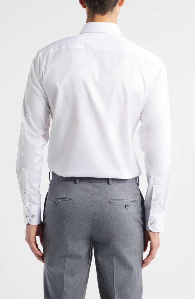 1863 by Eterna Slim Fit ASDF Non-Iron ASDF Dress Shirt, Alternate, color, White