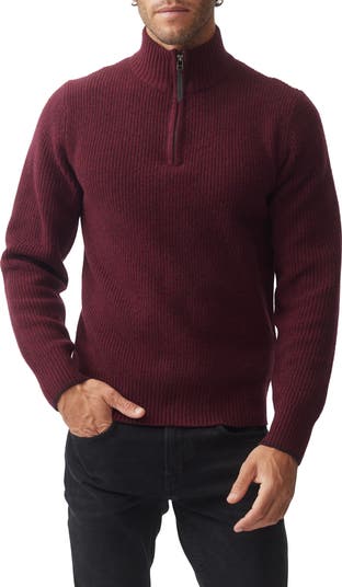 Rodd & Gun Men's Crew Neck Wool Cashmere outlet Blend Long-Sleeve Sweater Size Medium