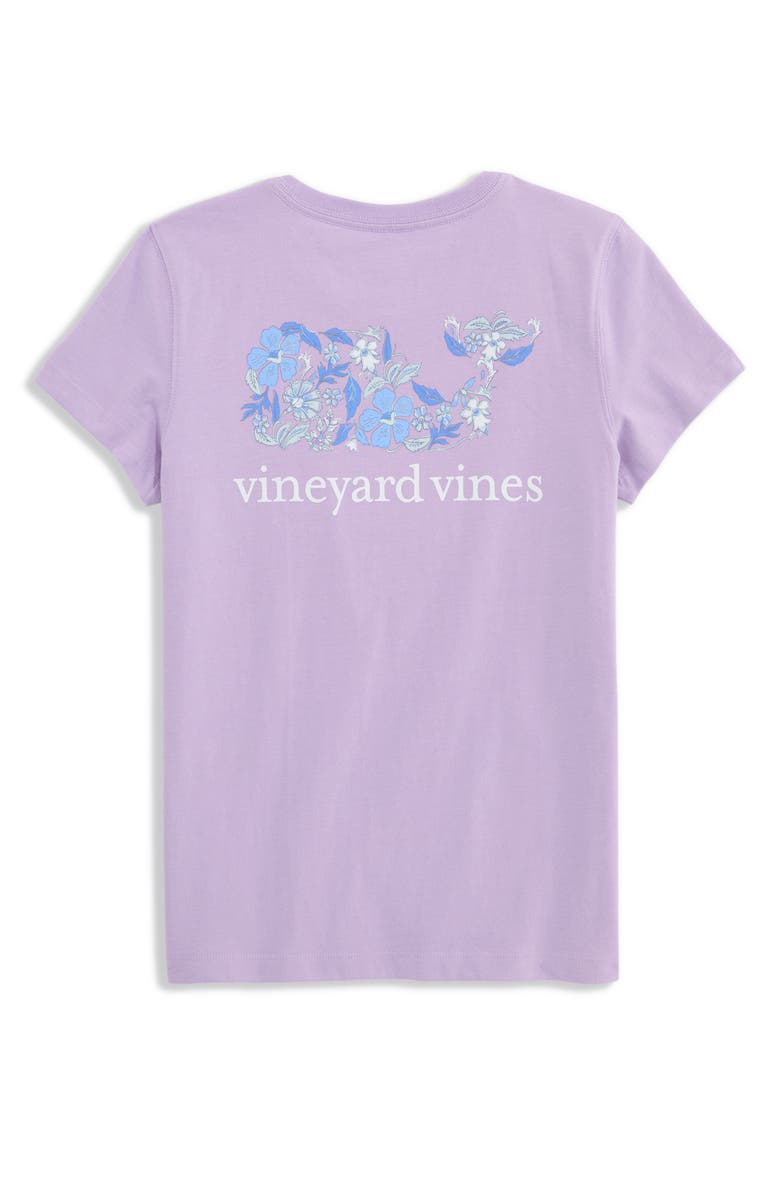 vineyard vines Kids' Pocket Cotton Graphic T-Shirt, Alternate, color, Lilac Breeze