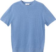 MANGO Fine Knit T-Shirt