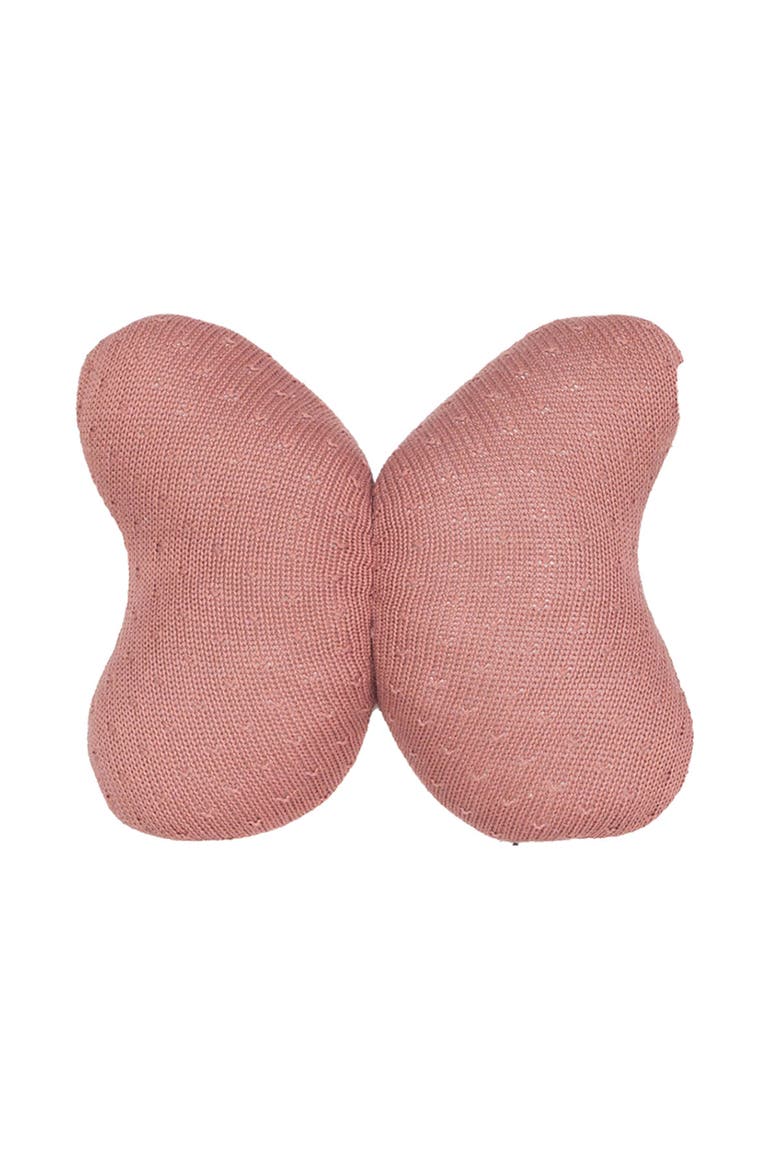 Butterfly Shape Pillow, Main, color, Rose