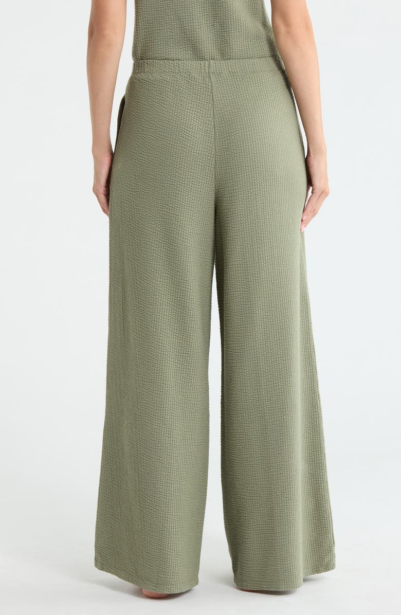 Lunya Stretch Organic Cotton Seersucker Lounge Pants, Alternate, color,