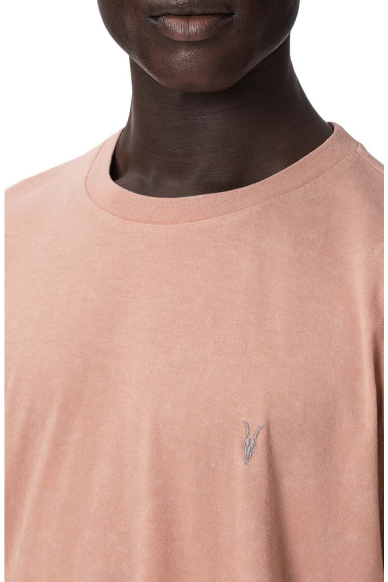 Saka T-Shirt, Alternate, color, SUNBAKED PINK