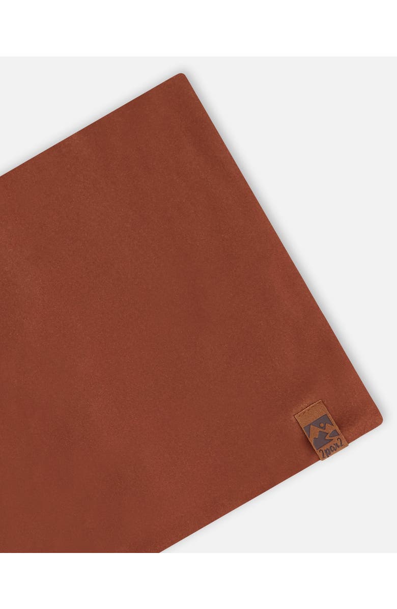 Deux par Deux Boy Stretch Jersey Neck Tube, Alternate, color, Brown