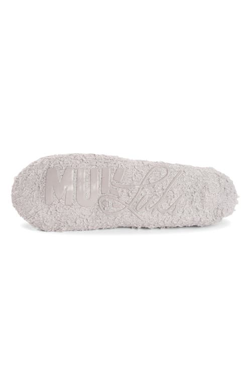 Muk Luks Cozy Ballerina Slipper In Grey