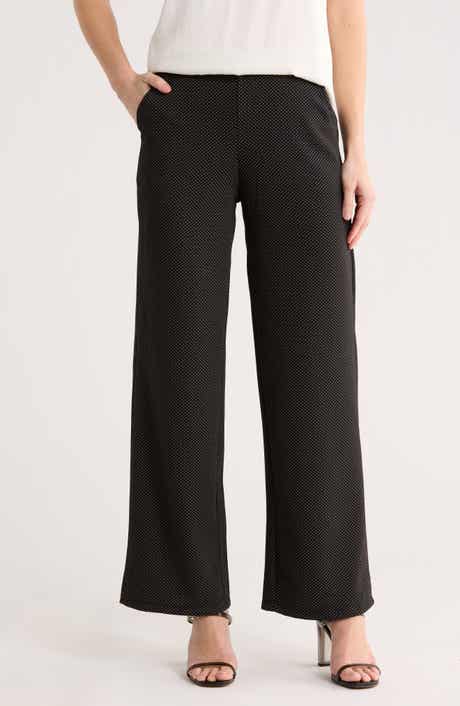 MAX STUDIO Double Knit Wide Leg Pants