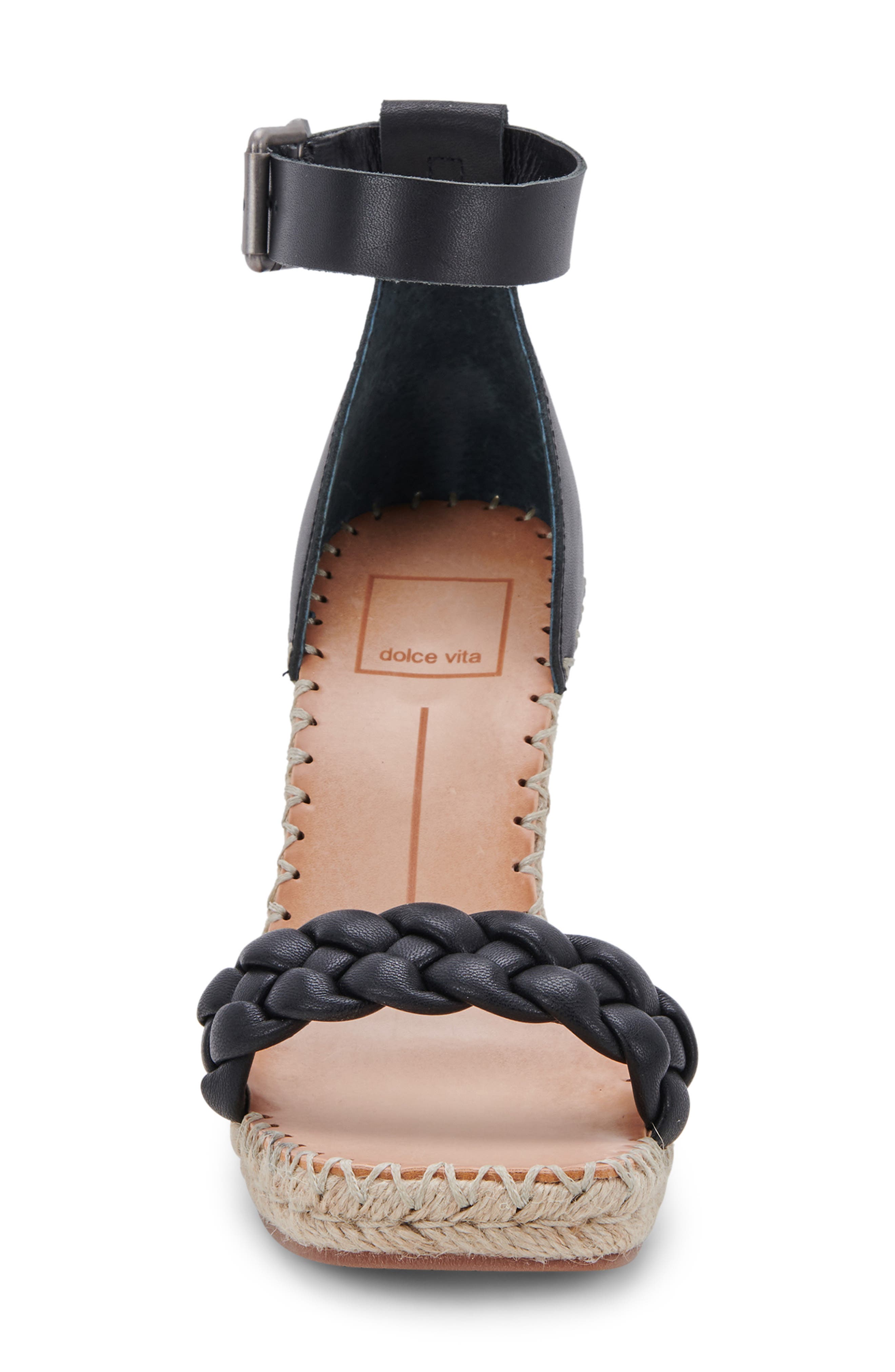 Dolce Vita Nilton Ankle Strap Wedge Sandal, Alternate, color, 